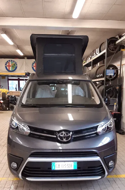 Toyota proace tetto a soffietto