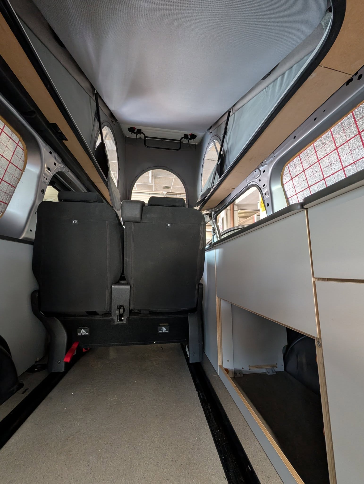 Allestimento Fiat Scudo Interni e tetto a soffietto