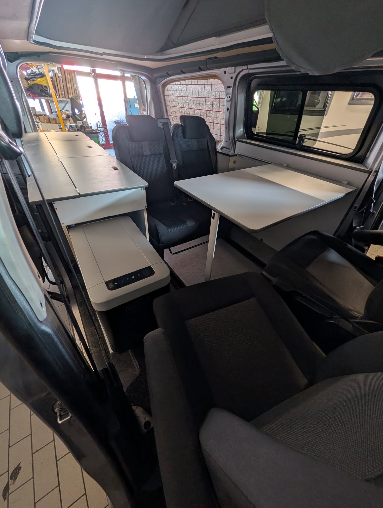 Allestimento Fiat Scudo interni