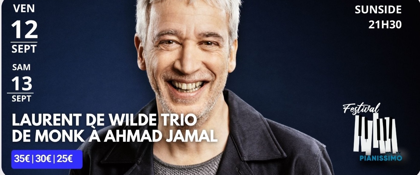 Au Sunside les 12 et 13 Septembre !