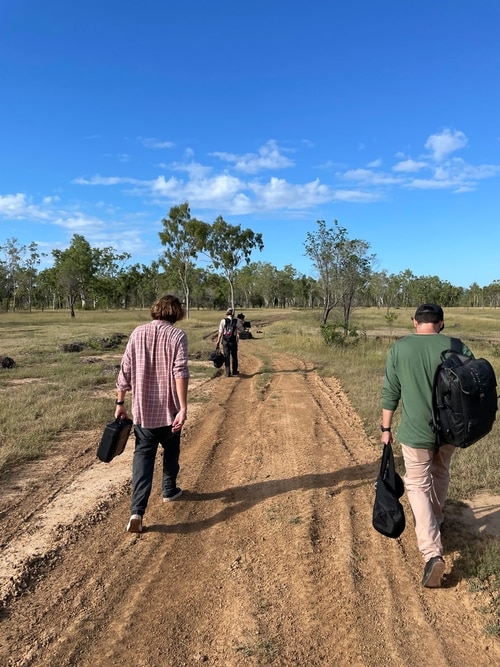 Scene behind the scenes: 35°.