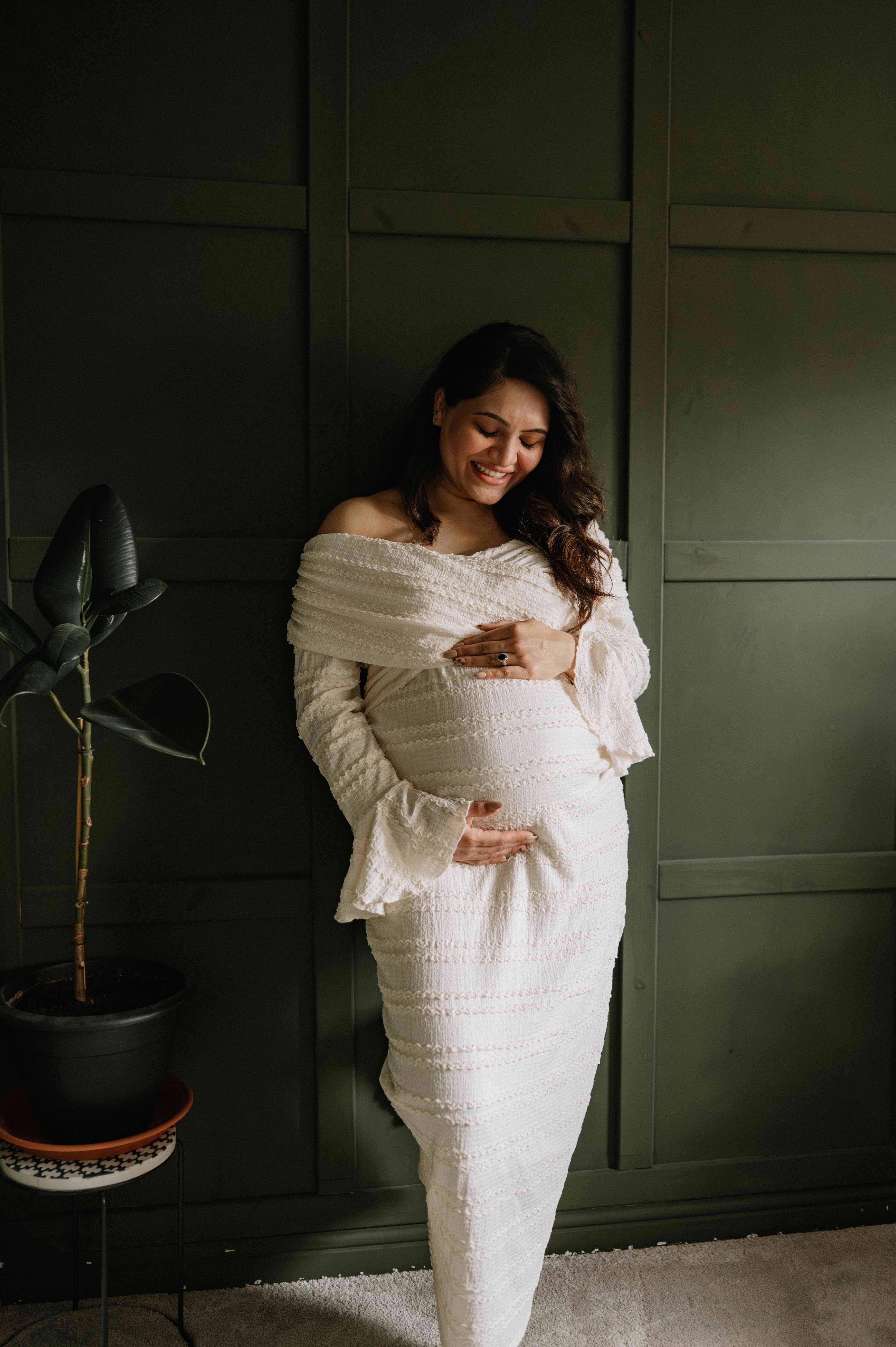 In home maternity photos