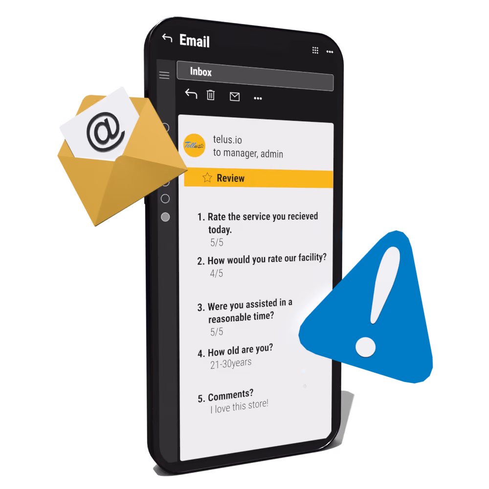 Phone with Telus feedback