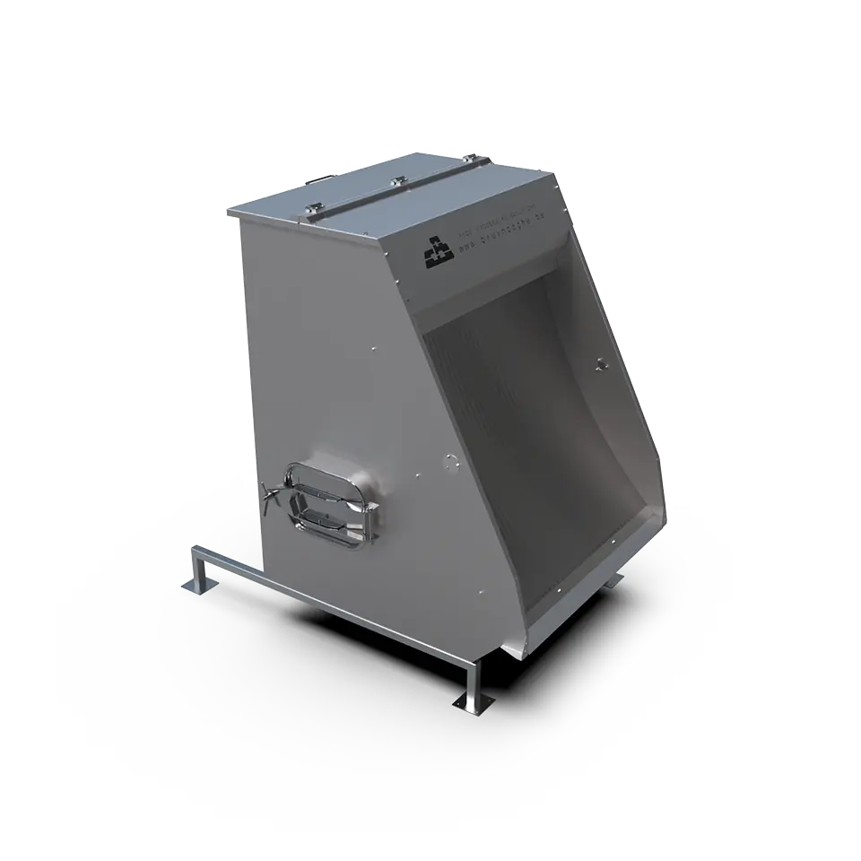 Bowscreen - Static stainless steel water filter - View from 35 degree angle