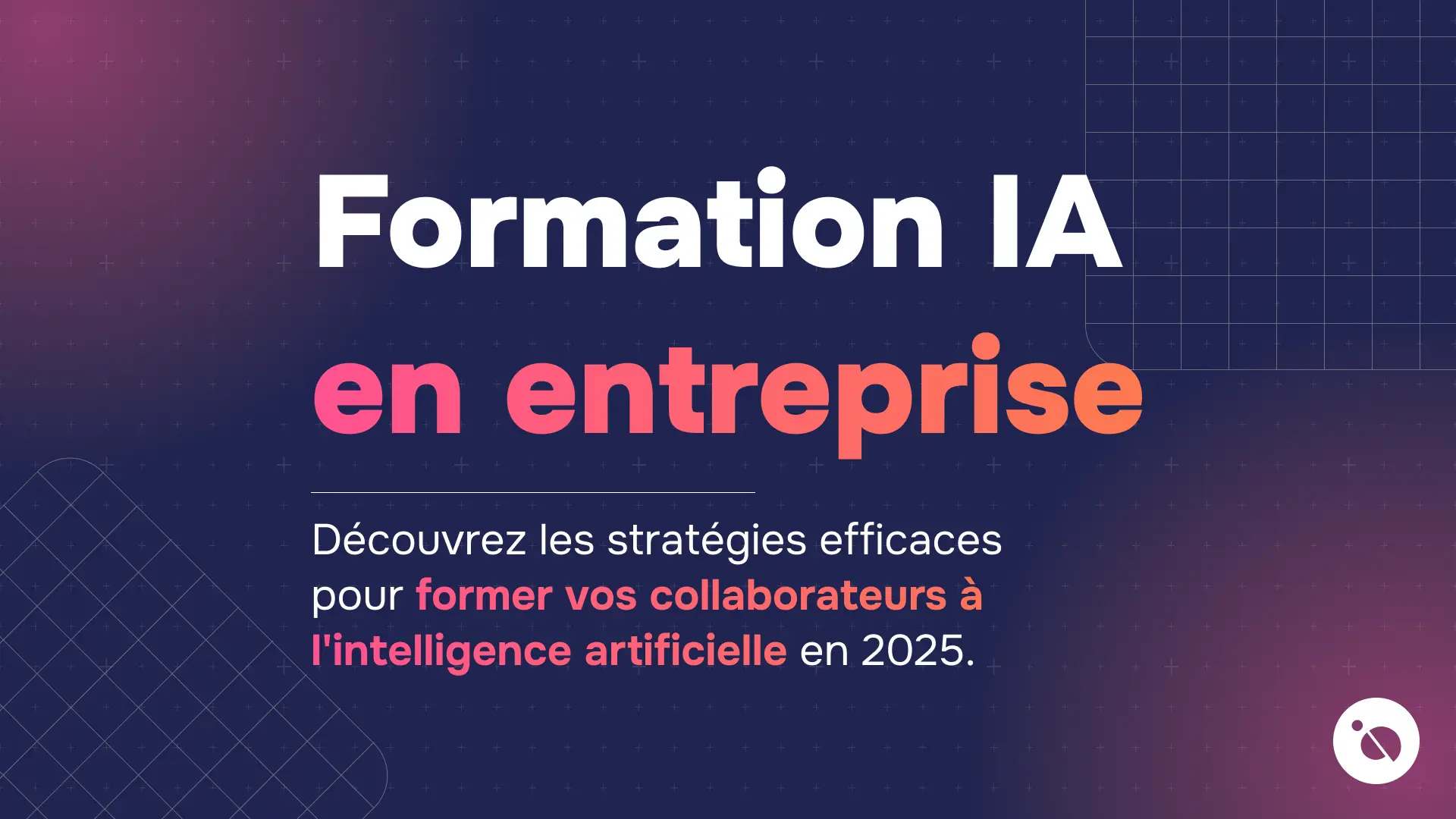 formation en intelligence artificielle en entreprise avec des stratégies pour 2025