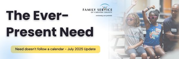 family service logo for a blog article