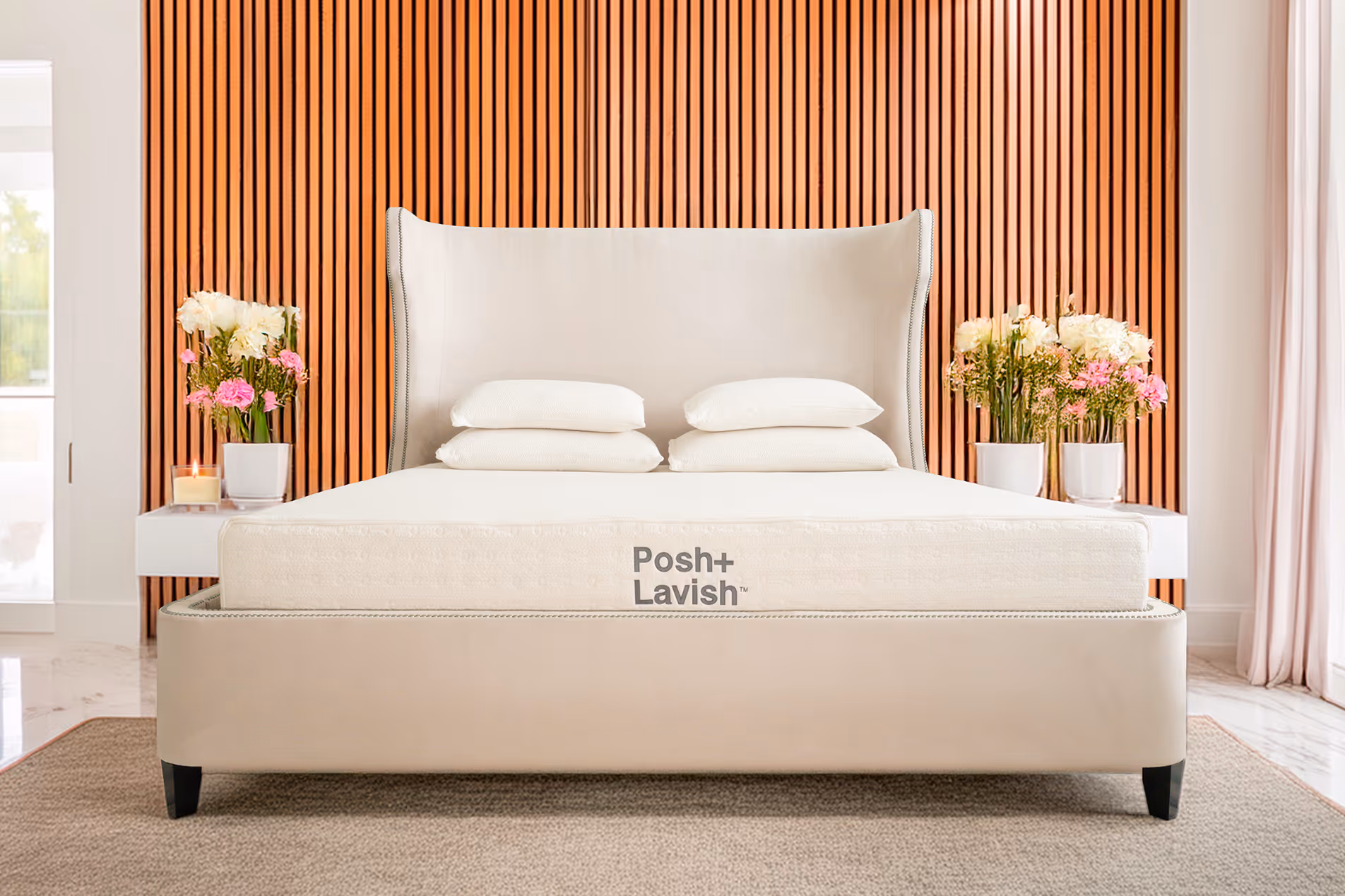 Posh+Lavish AuNaturale Crisp Mattress