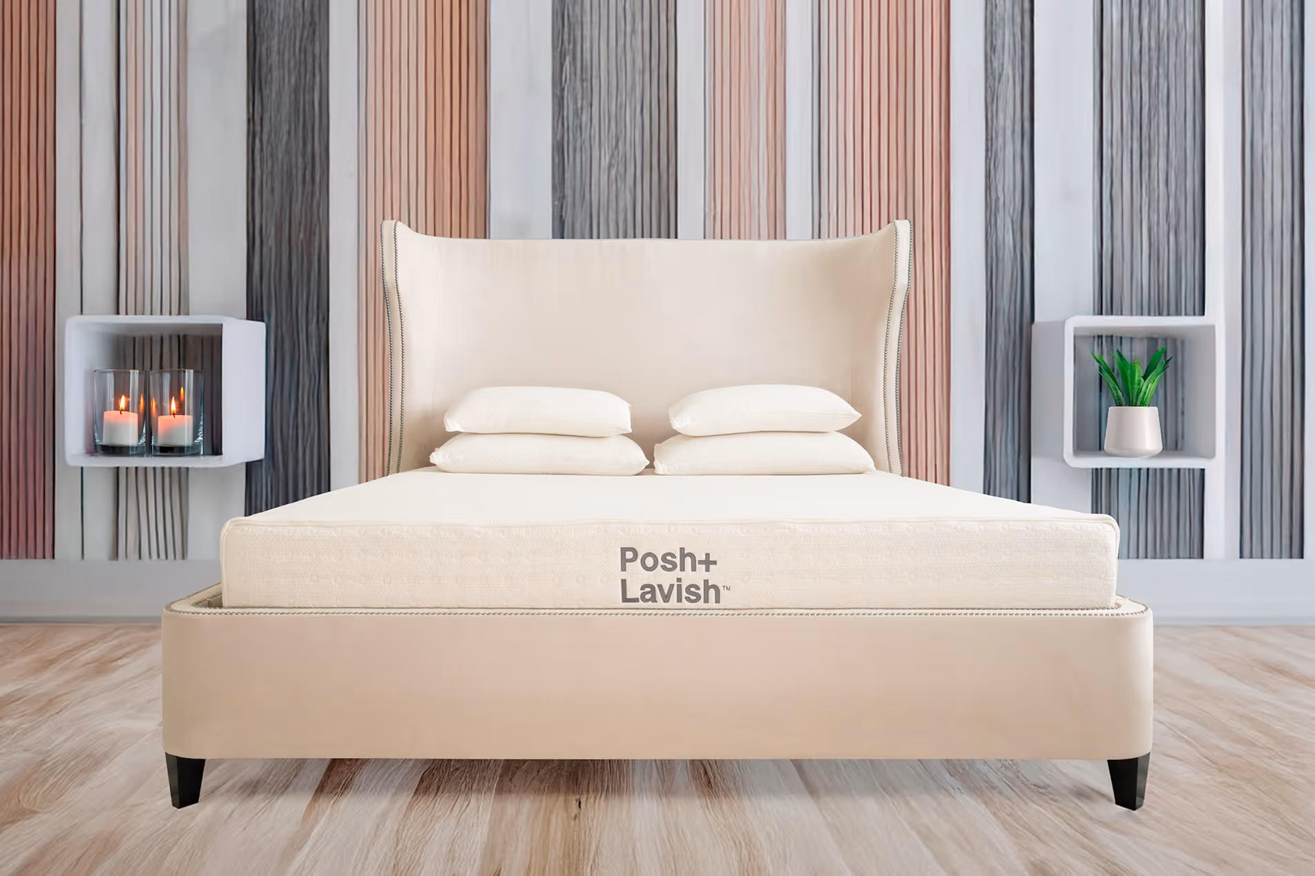 Posh+Lavish AuNaturale Clean Mattress