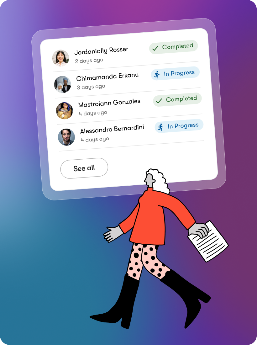 Aalto mobile app UI with two home listings and a title at the top saying 12 new matches