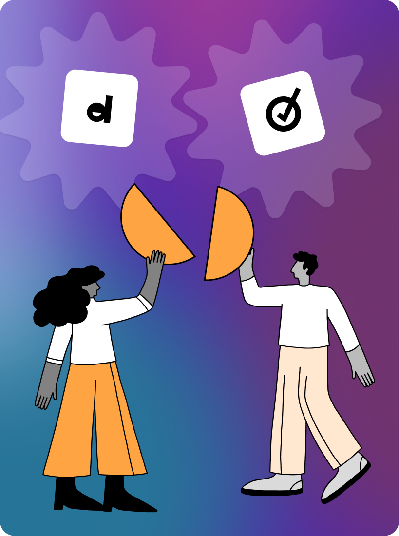 Aalto mobile app UI of home front door, confetti and the word Congratulations at the top and the home name below with the label of sold