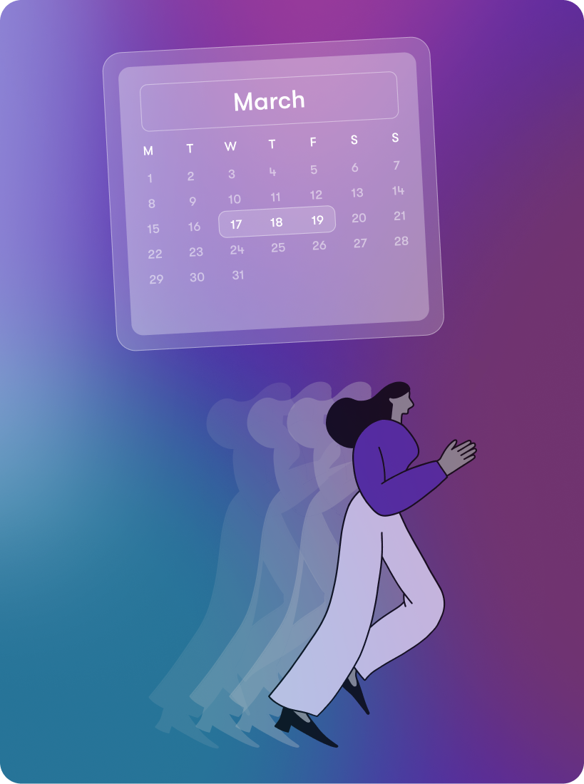 Mobile screen showing a kitchen with a virtual tour badge