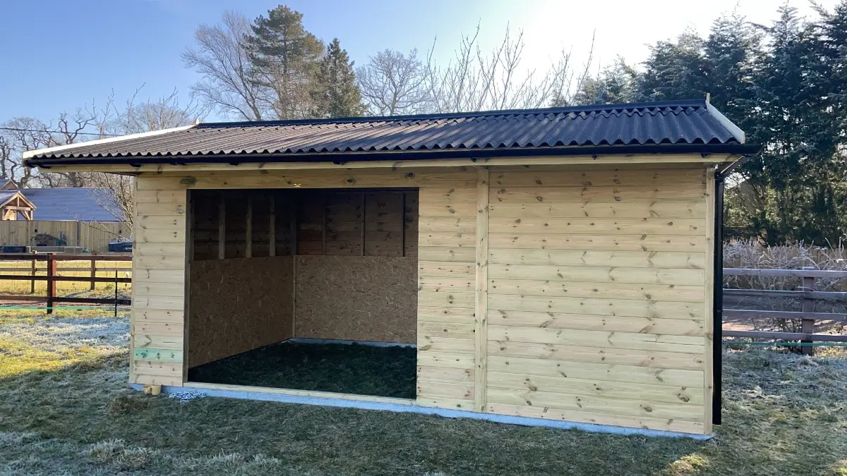 The true cost of a mobile field shelter in the UK