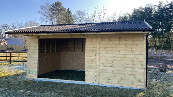 The true cost of a mobile field shelter in the UK