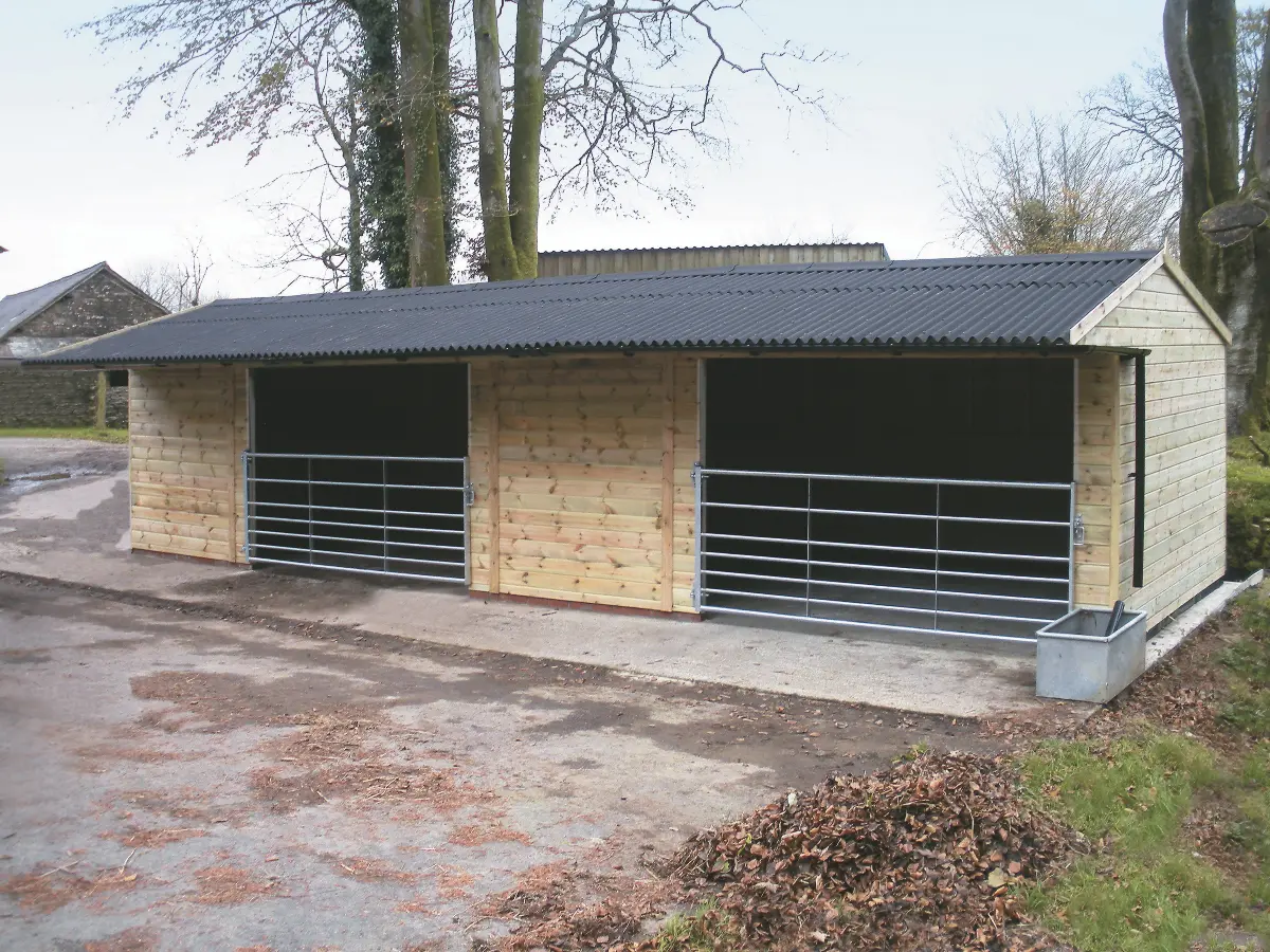 Small Triple Static Field Shelter
