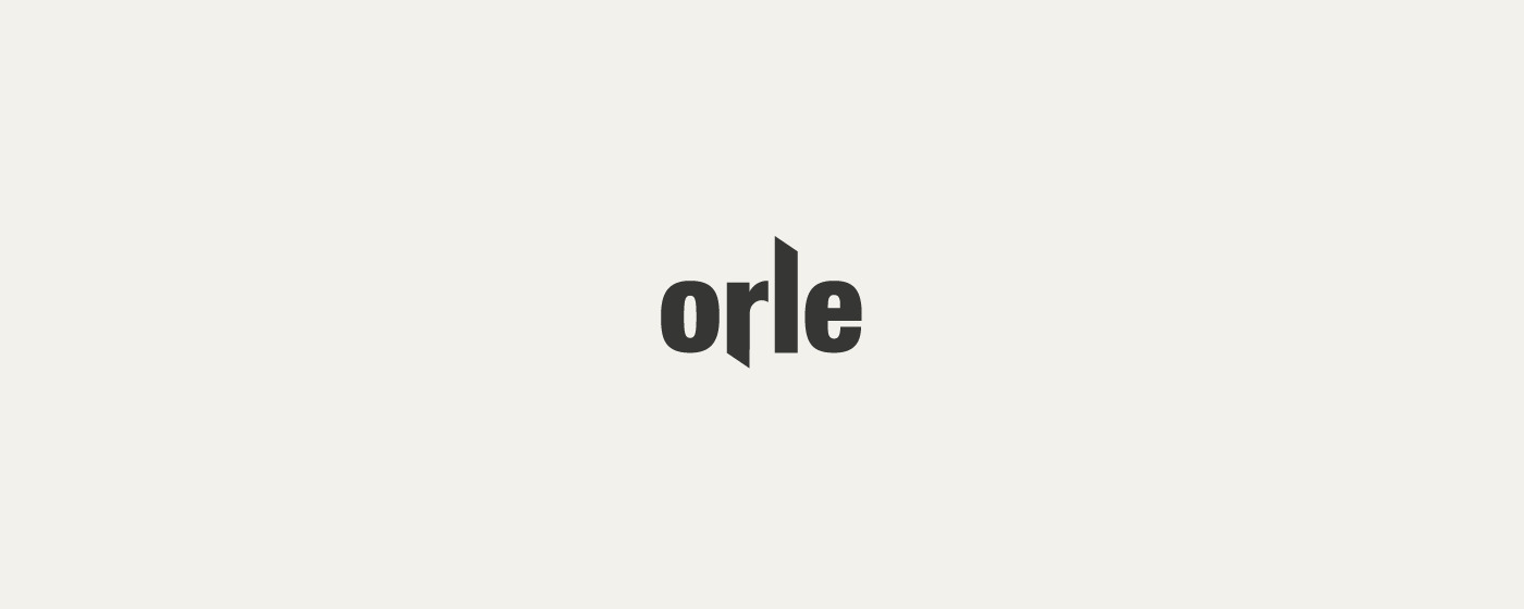 Wortmarke ORLE mit gebautem Zeichen im Buchstaben