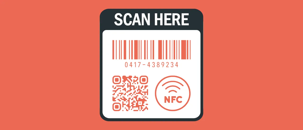Barcode, QR Code and NFC Inventory Tracking