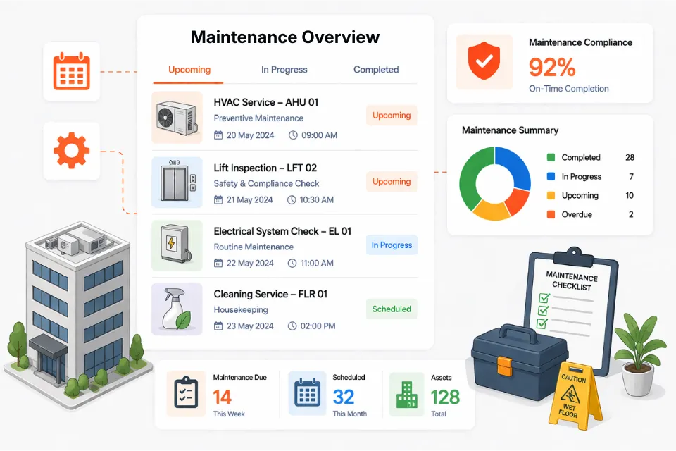 Maintenance Scheduling for Facility Operations