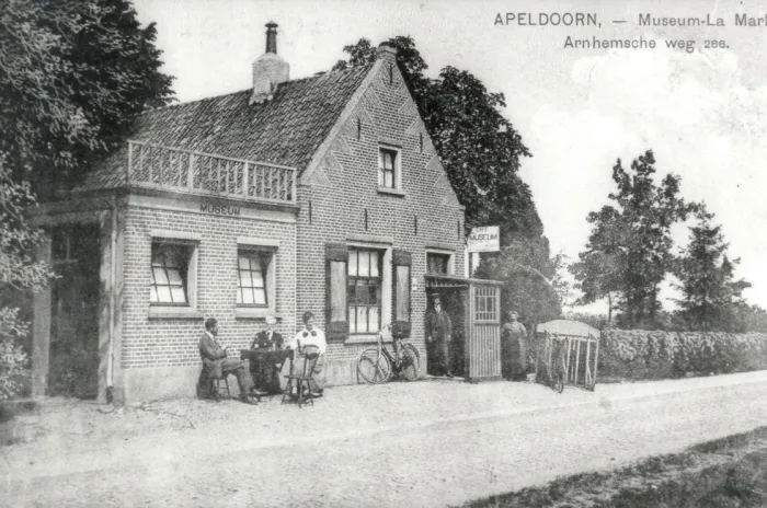 De voorgevel van Museum Vaal. Ca. 1920