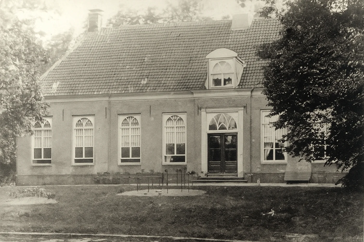 Welgelegen, zoals het er rond 1788 uitgezien moet hebben [foto geretoucheerd mbv AI]