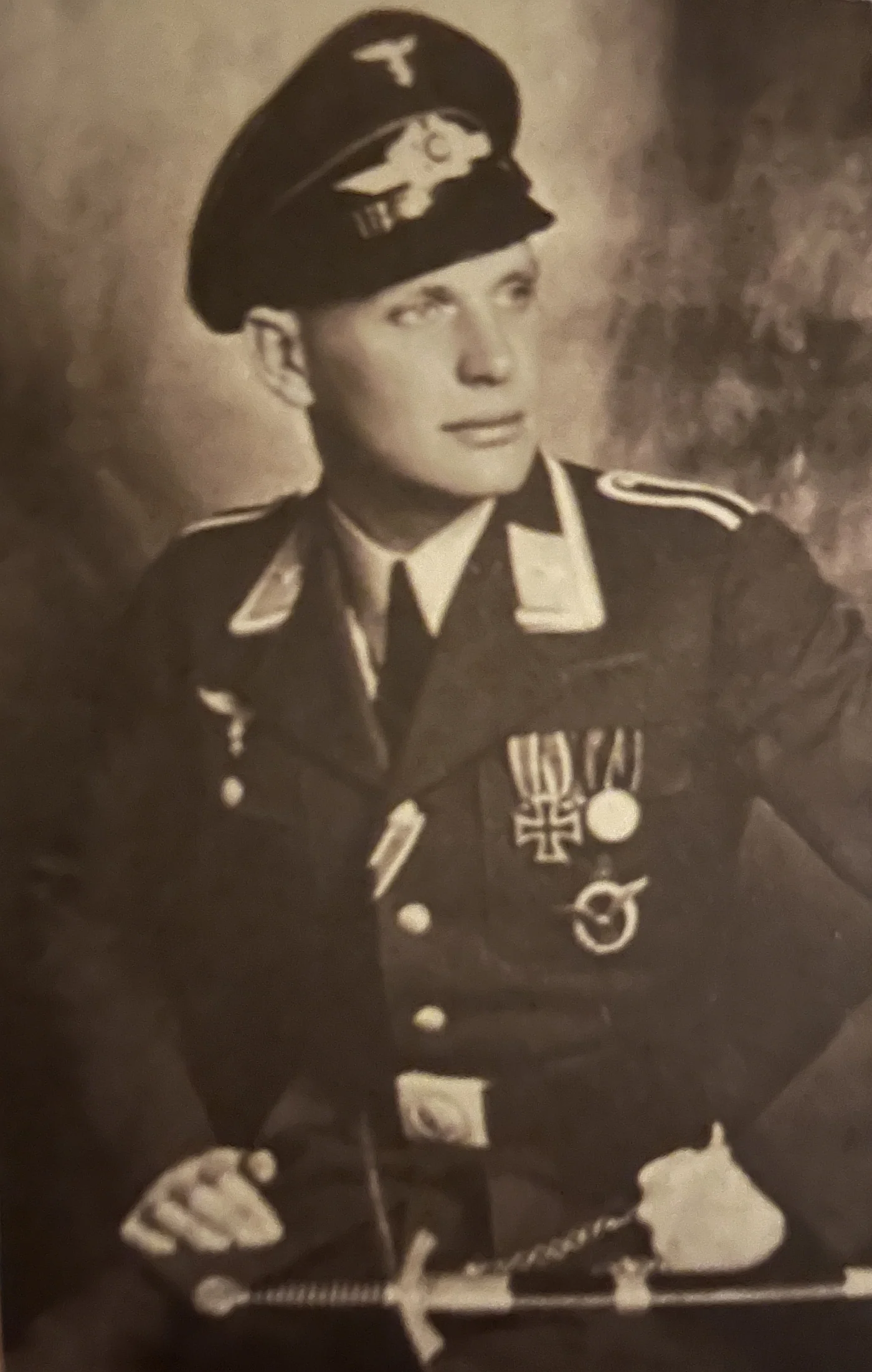Curt Opolski in SS-uniform