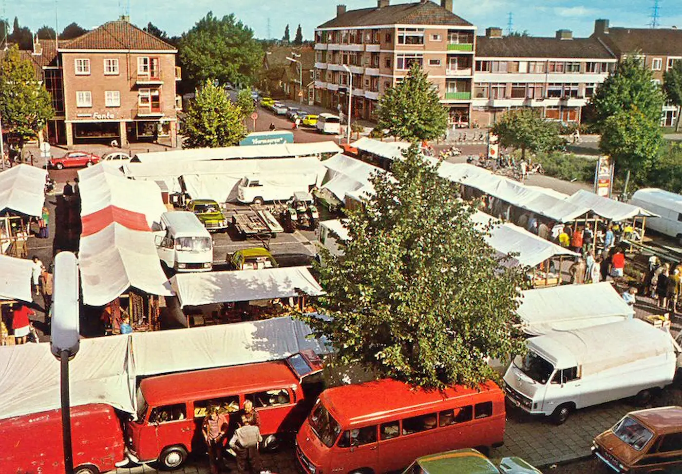 De markt begin jaren '70