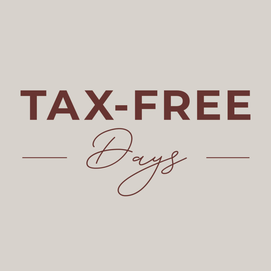Tax-free days text