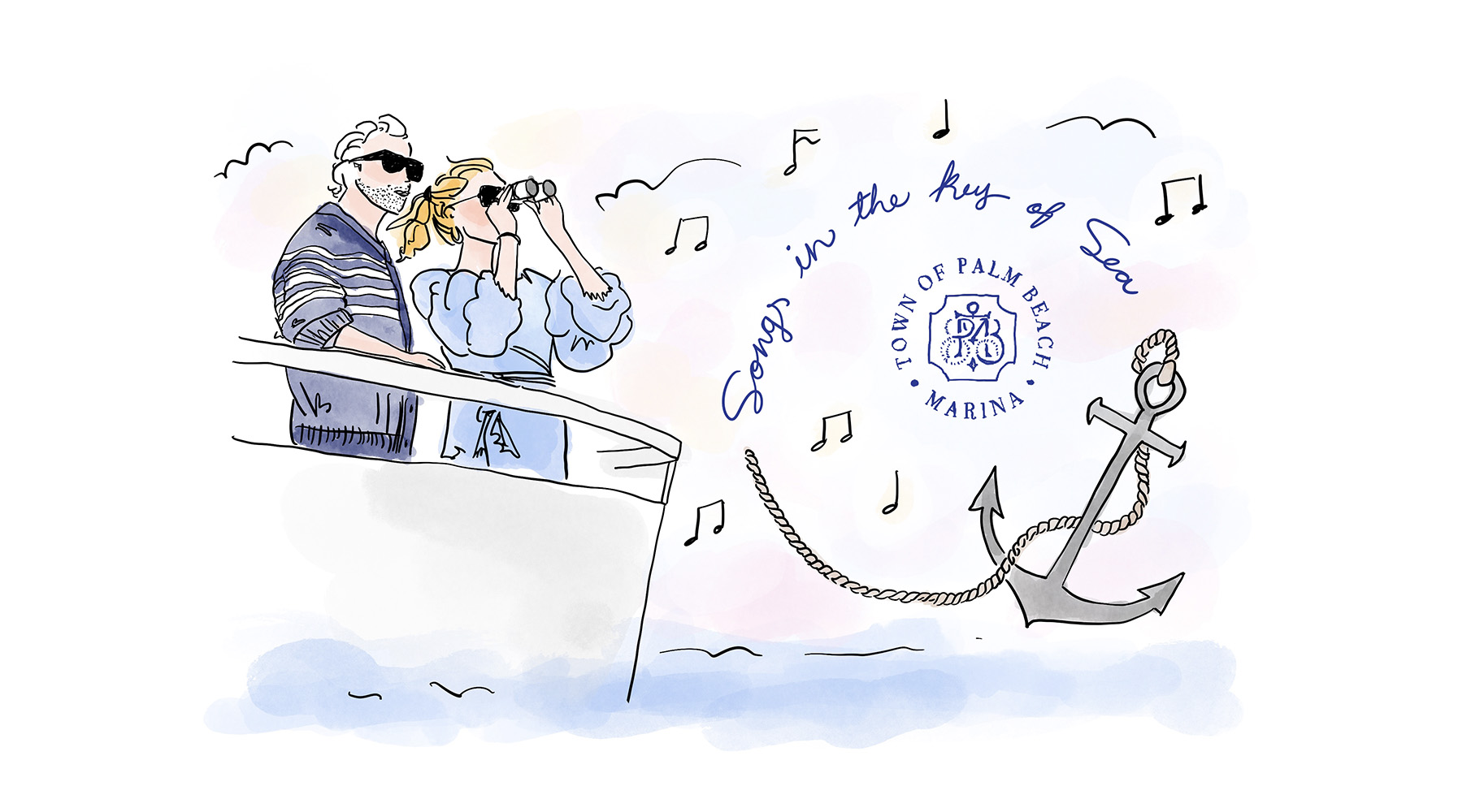 Songs in the Key of Sea | Palm Beach Marina’s Summer Playlist | Town of Palm Beach Marina blog