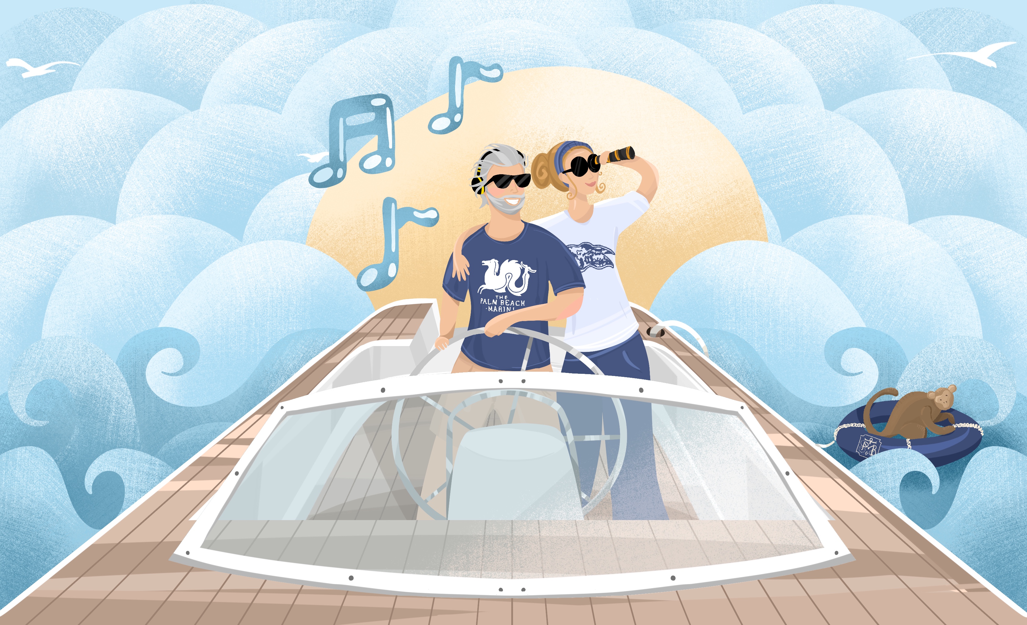 Tunes and Tees: Summer Vibes at the Palm Beach Marina | Town of Palm Beach Marina blog