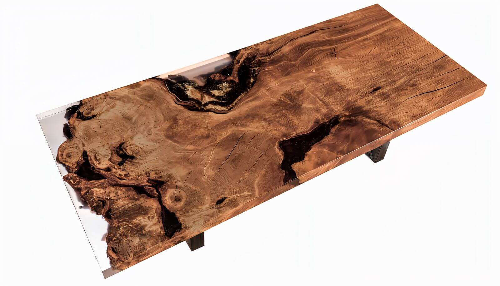 Eigenständiges Kauri Tisch Unikat als besonderer Designtisch mit dokumentierter Herkunft für hochwertige seltene Interiors Architektur