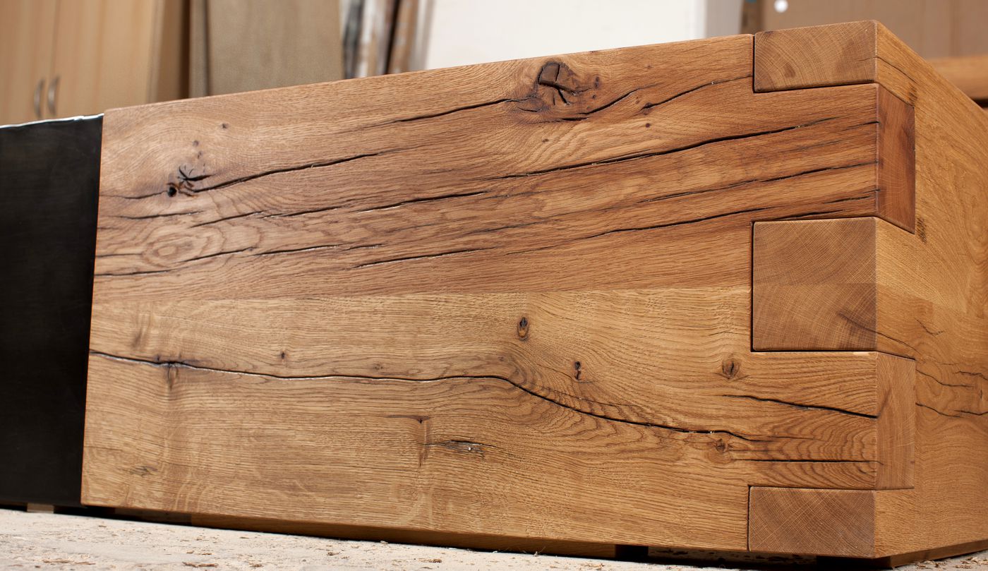Lit en chêne massif, lits uniques exclusifs fabriqués de manière artisanale par un maître menuisier, meubles de sommeil exceptionnels