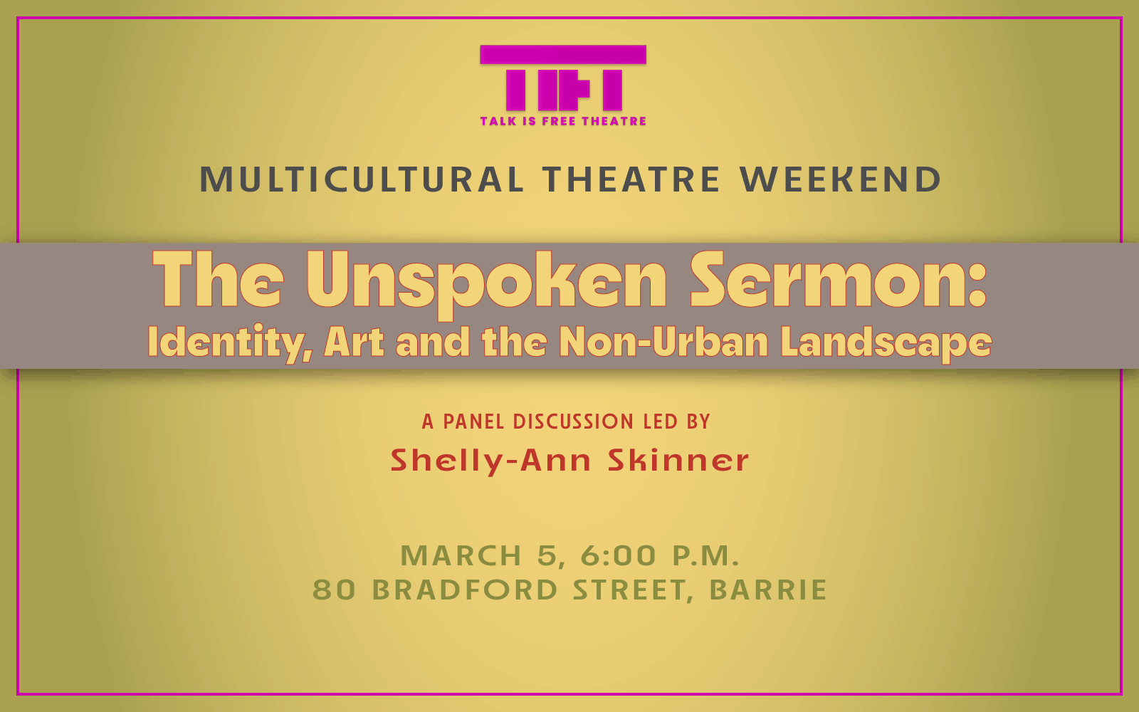 MTW–The Unspoken Sermon