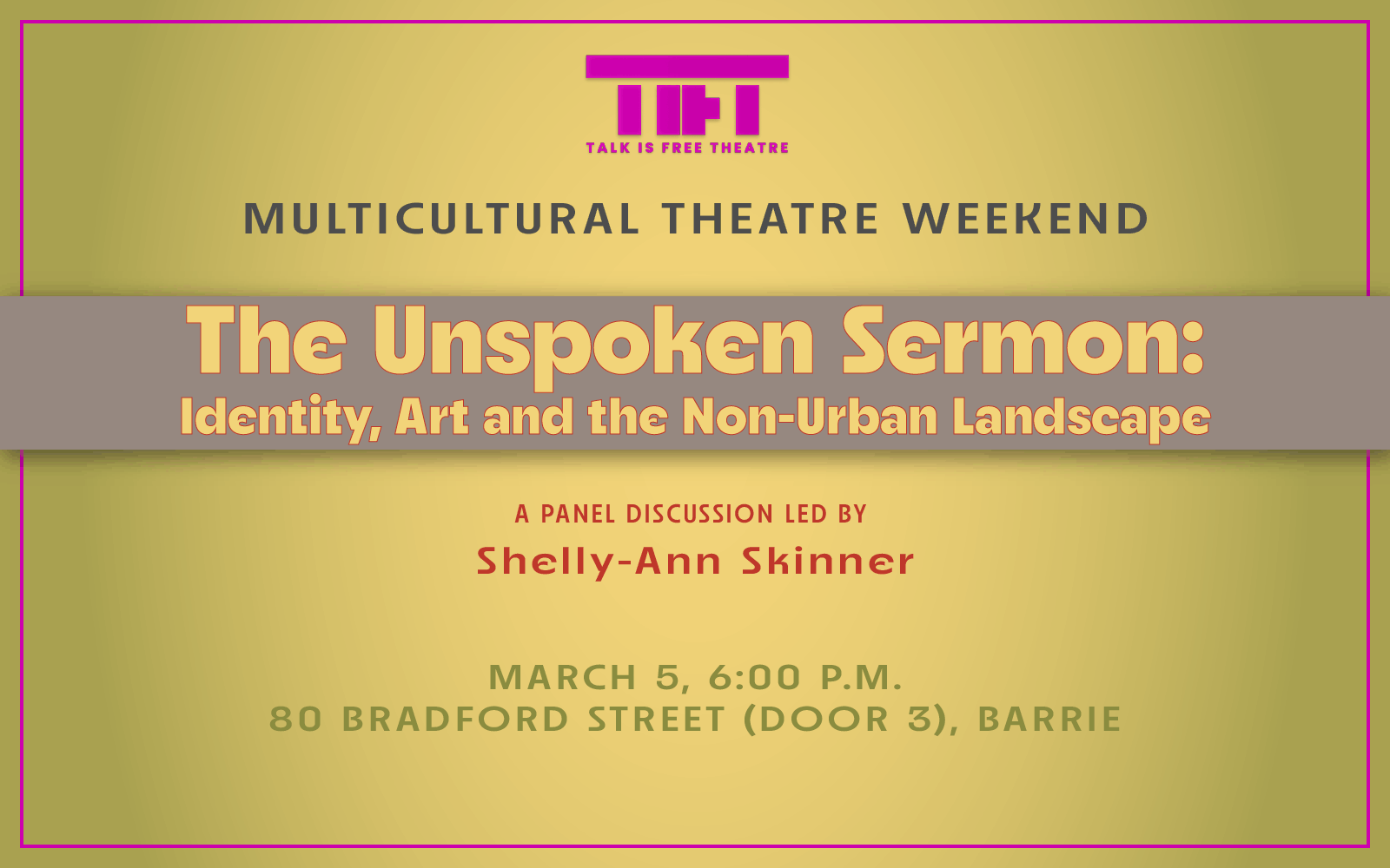 MTW–The Unspoken Sermon