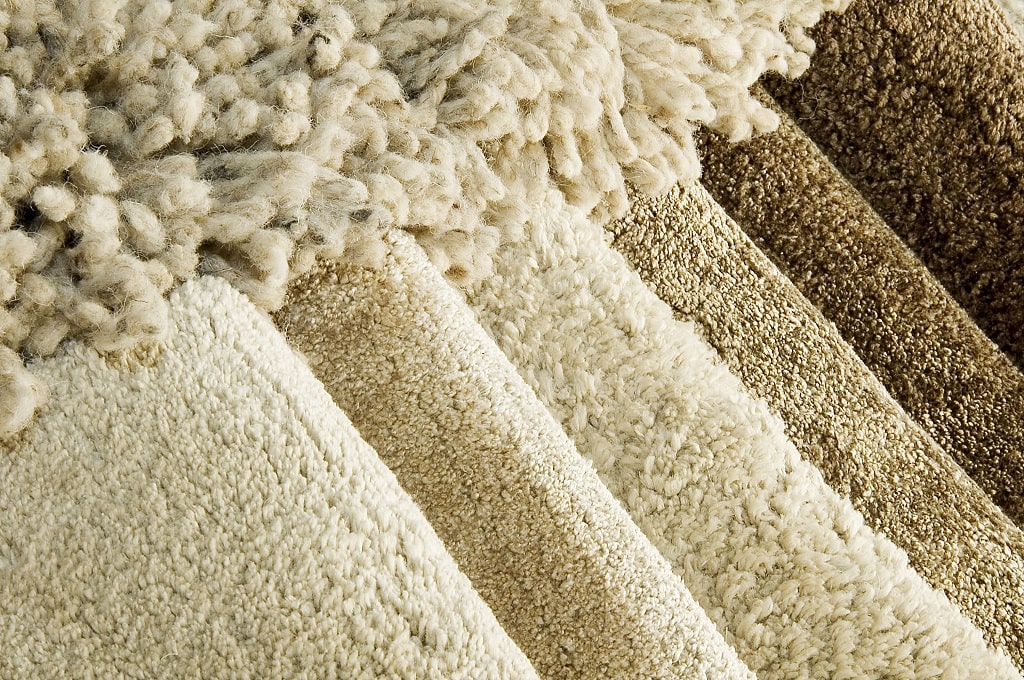 Types of Carpet fibers