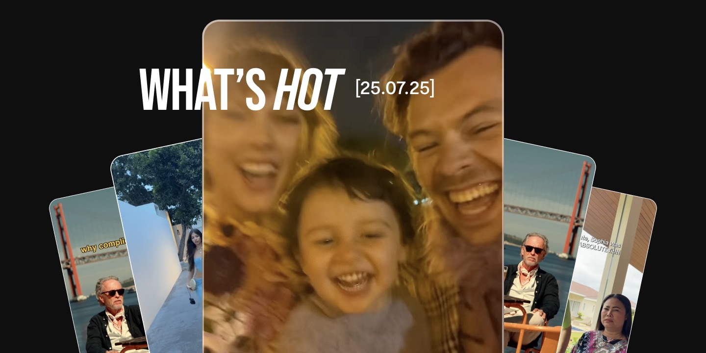 What’s Hot On Socials? AI Kids, Throwing Fits & Goodbye Gen Z
