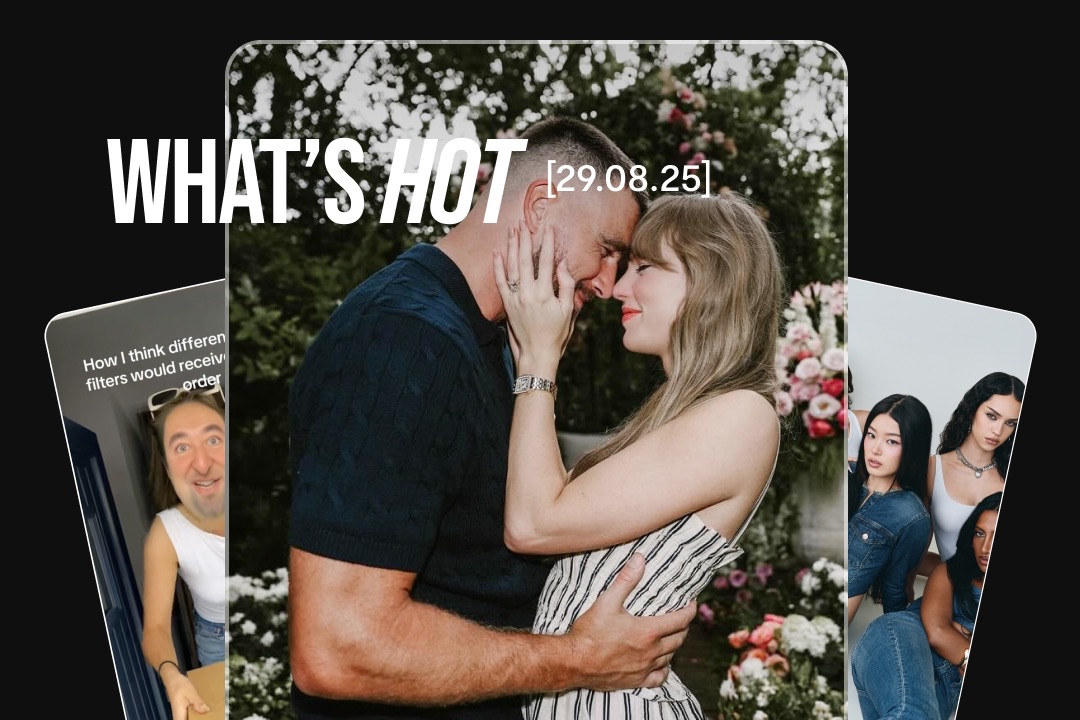 What’s Hot On Socials? Taylor Swift’s Engagement, KATSEYE x GAP & Snapchat Filters