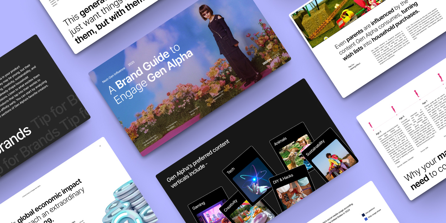 Next-gen Influence: A Brand Guide to Engage Gen Alpha | Report