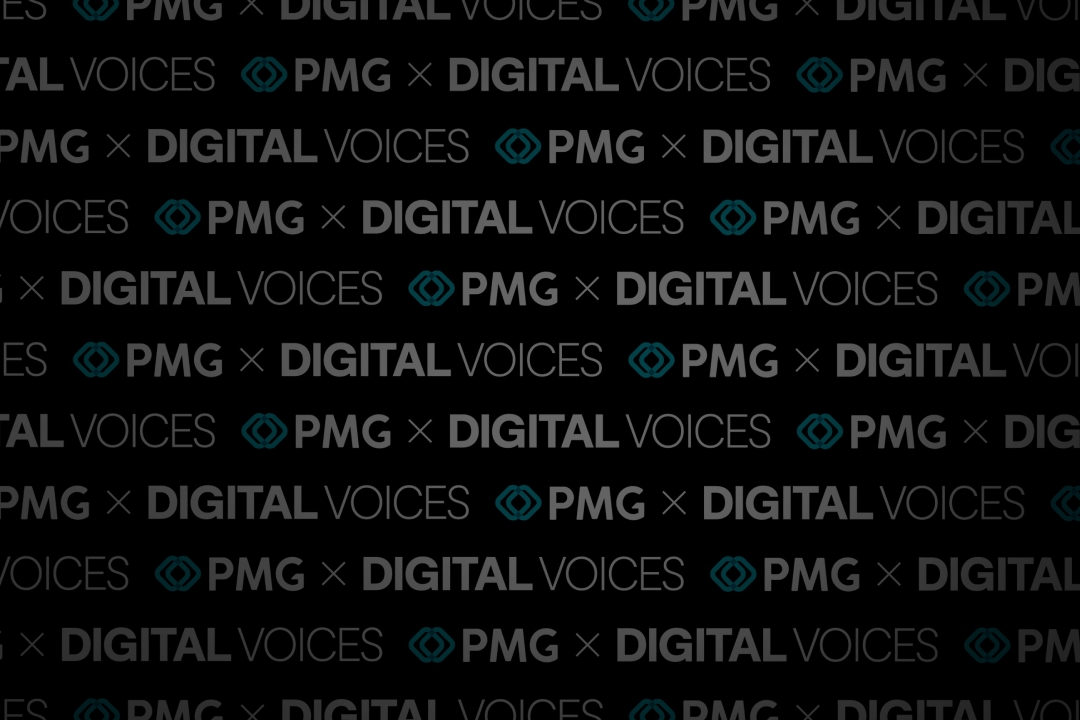 Just in: Digital Voices are now part of PMG