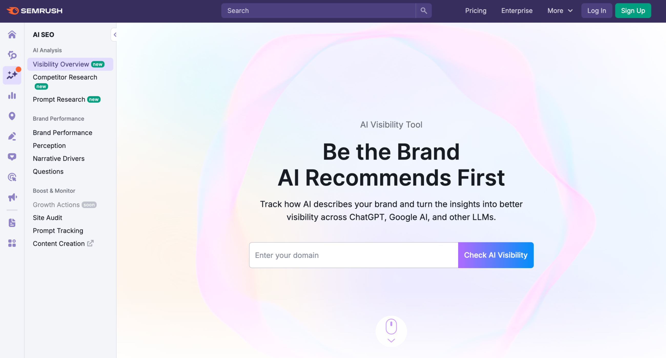 Semrush AI SEO Toolkit
