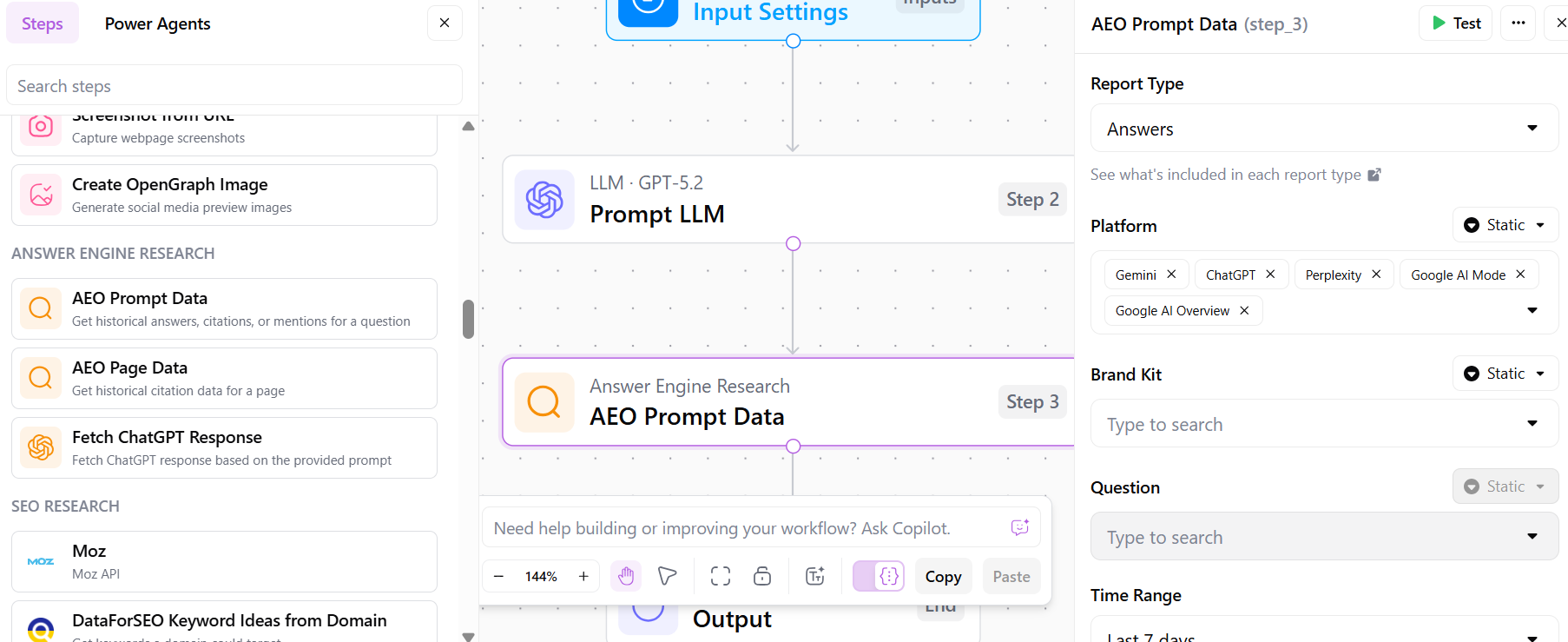 Adding Ai engines to workflows