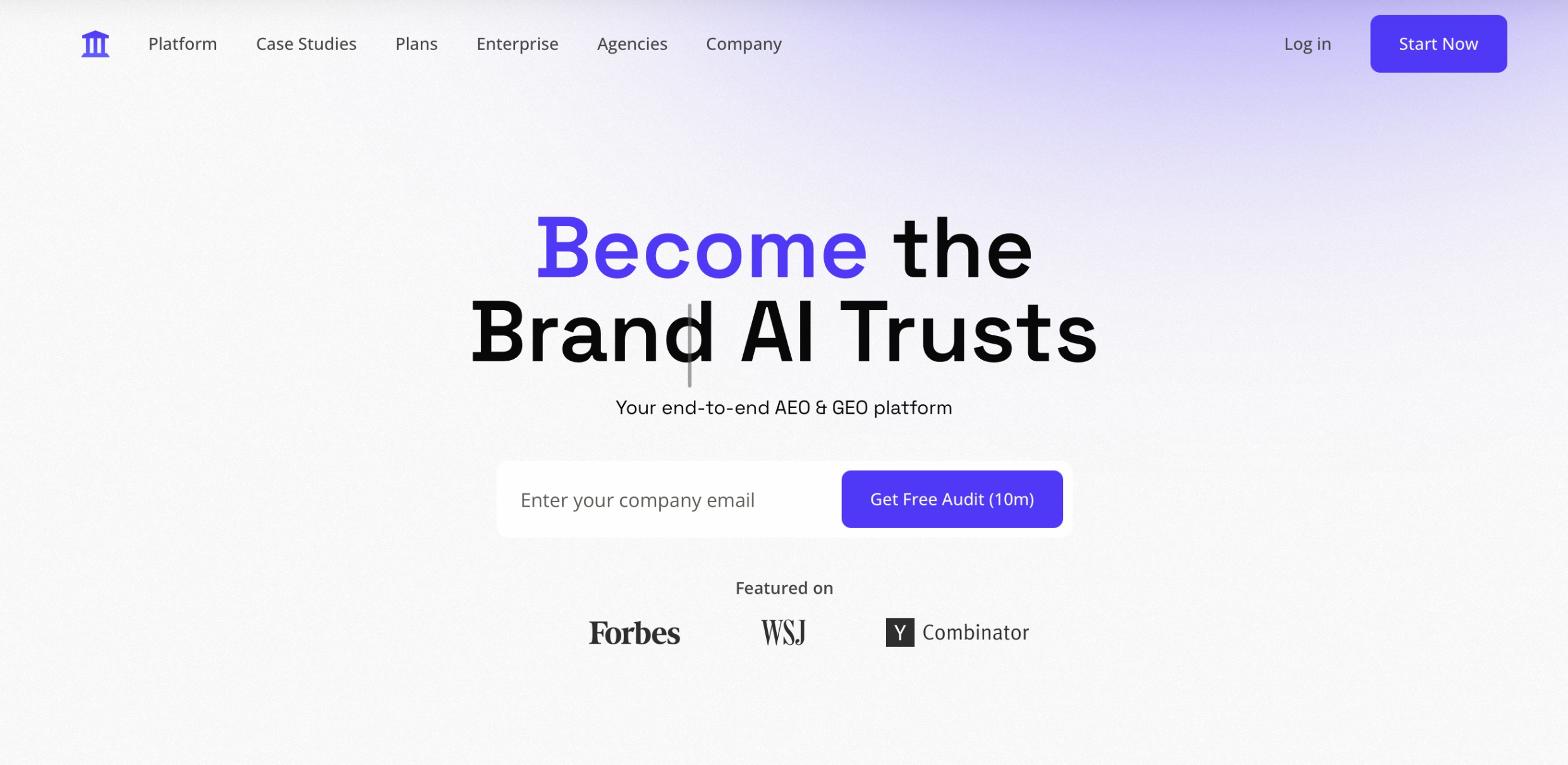 Athena HQ Homepage Screenshot