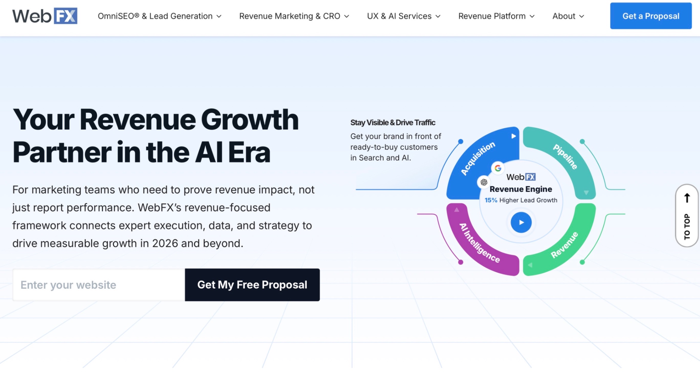 WebFX Homepage Screenshot