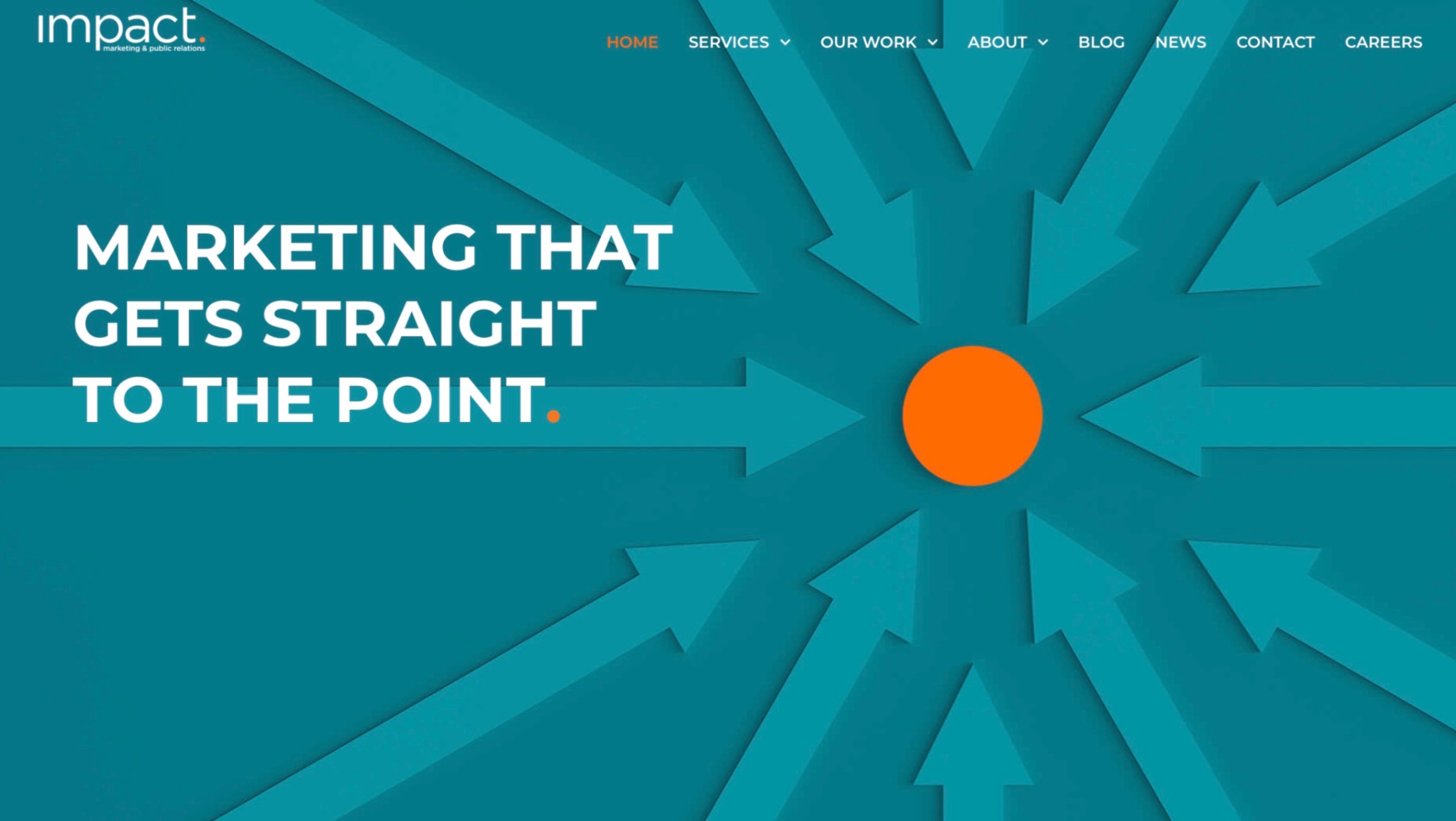 IMPACT Homepage Screenshot