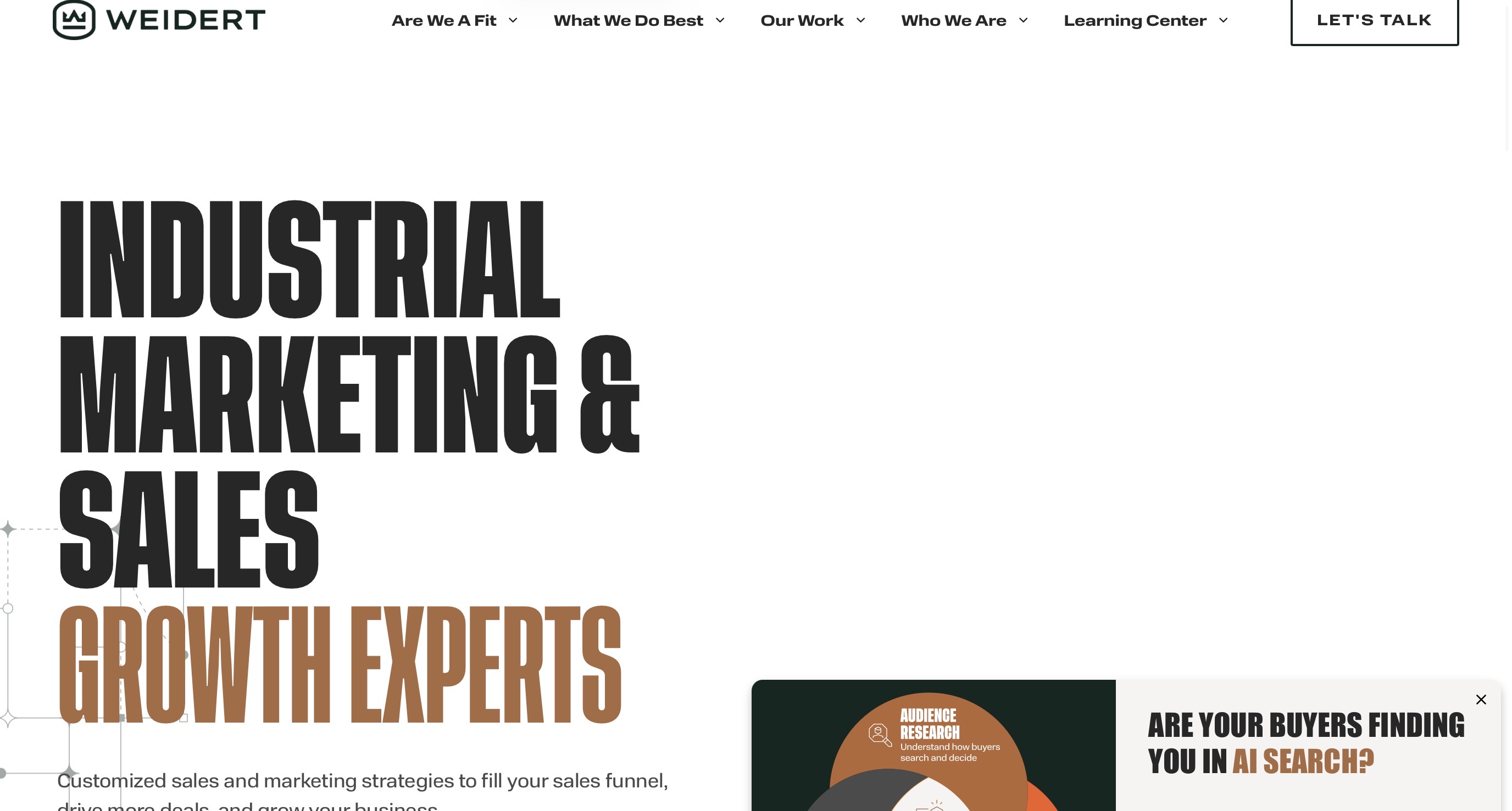 Weidert Group Landing Page Screenshot