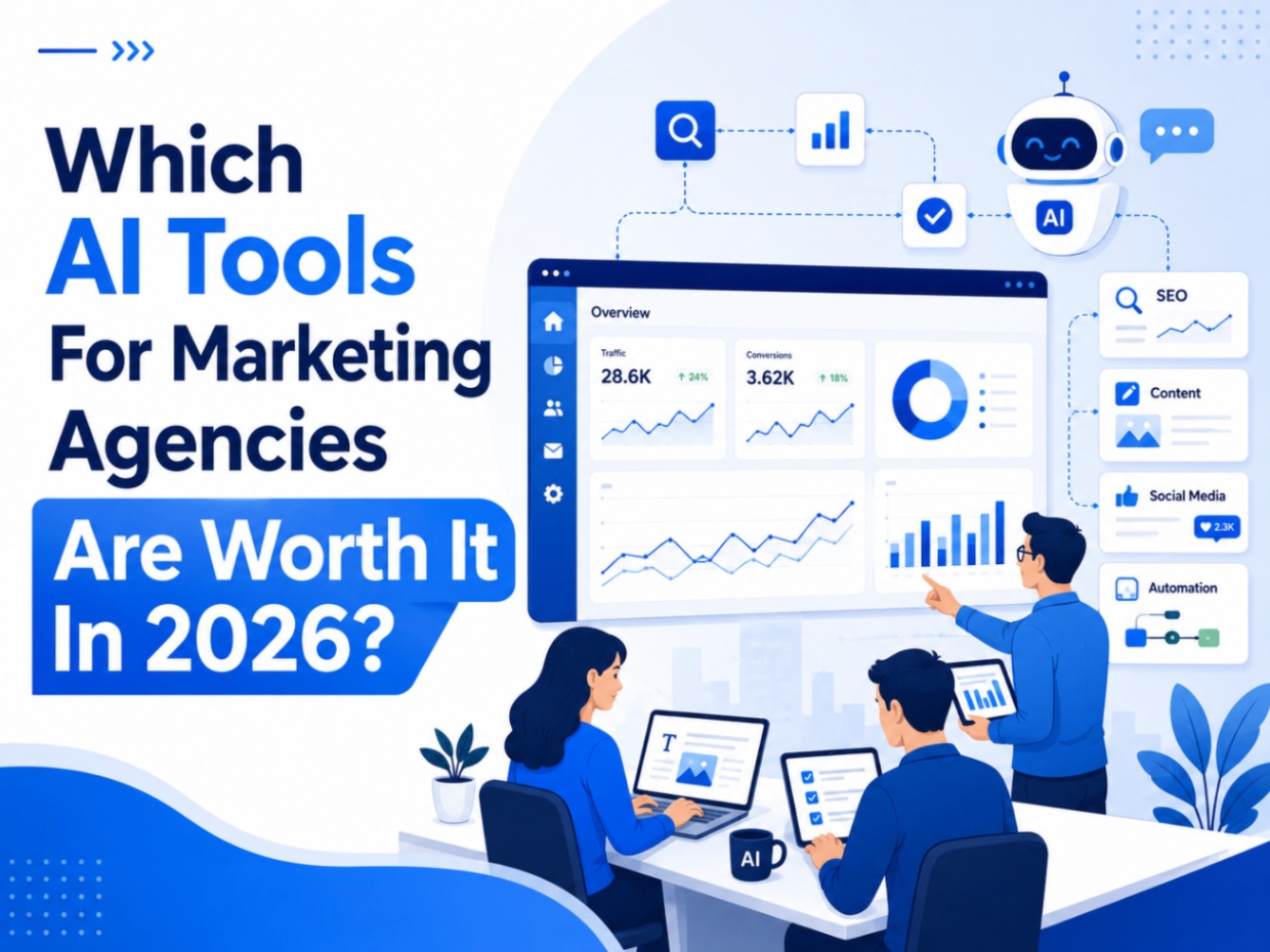 What AI Tools For Marketing Agencies Actually Work In 2026?