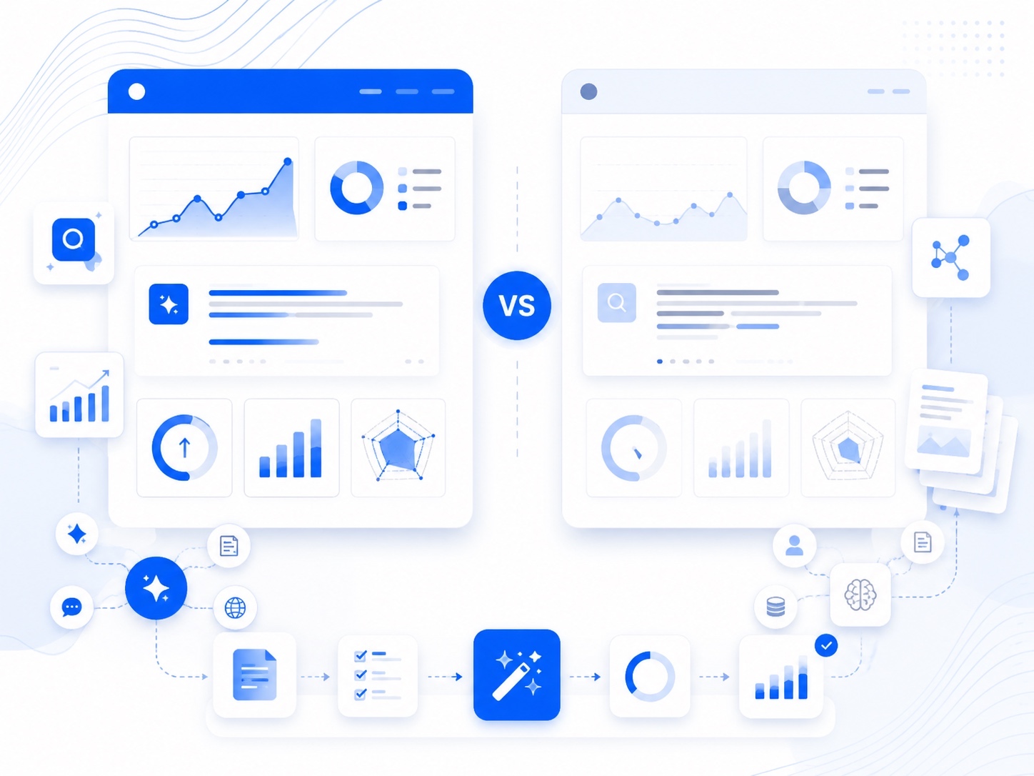 Blog banner image for Scalenut vs Frase comparison for SEO, GEO, and AI visibility workflows.