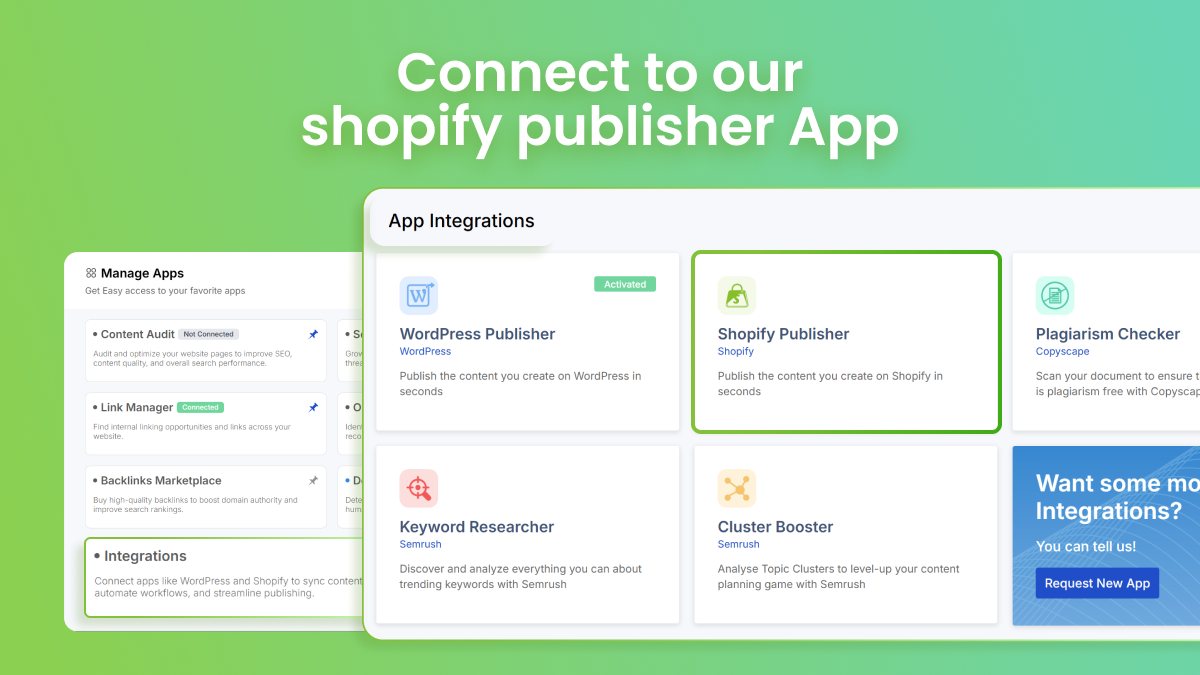 select plagiarism checker from extension tab