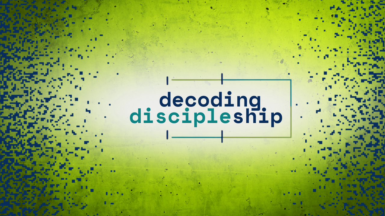 Decoding Discipleship sermon series on mentoring and faith — Grace Fishers Church