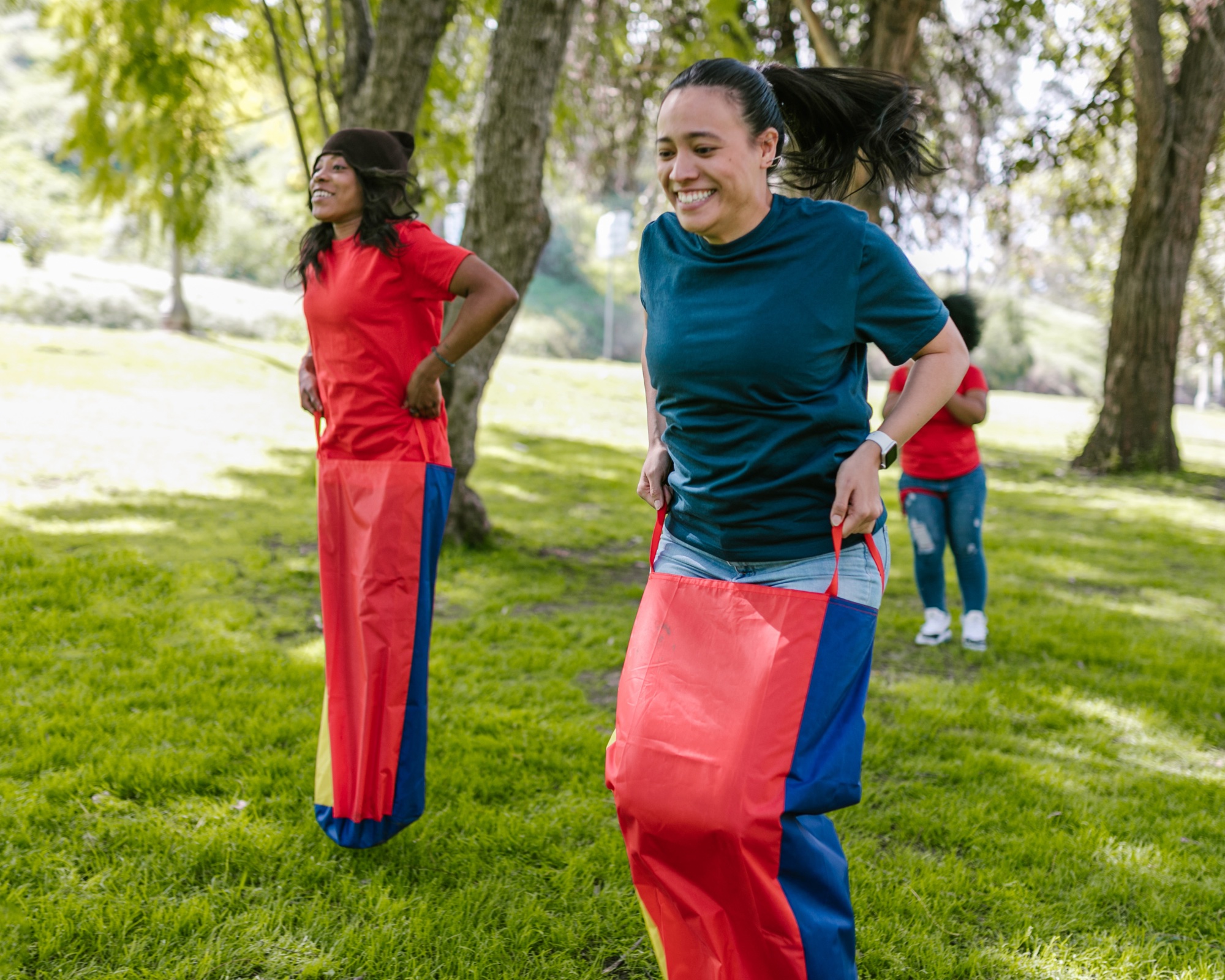 Person running a race — finding joy and perseverance through faith
