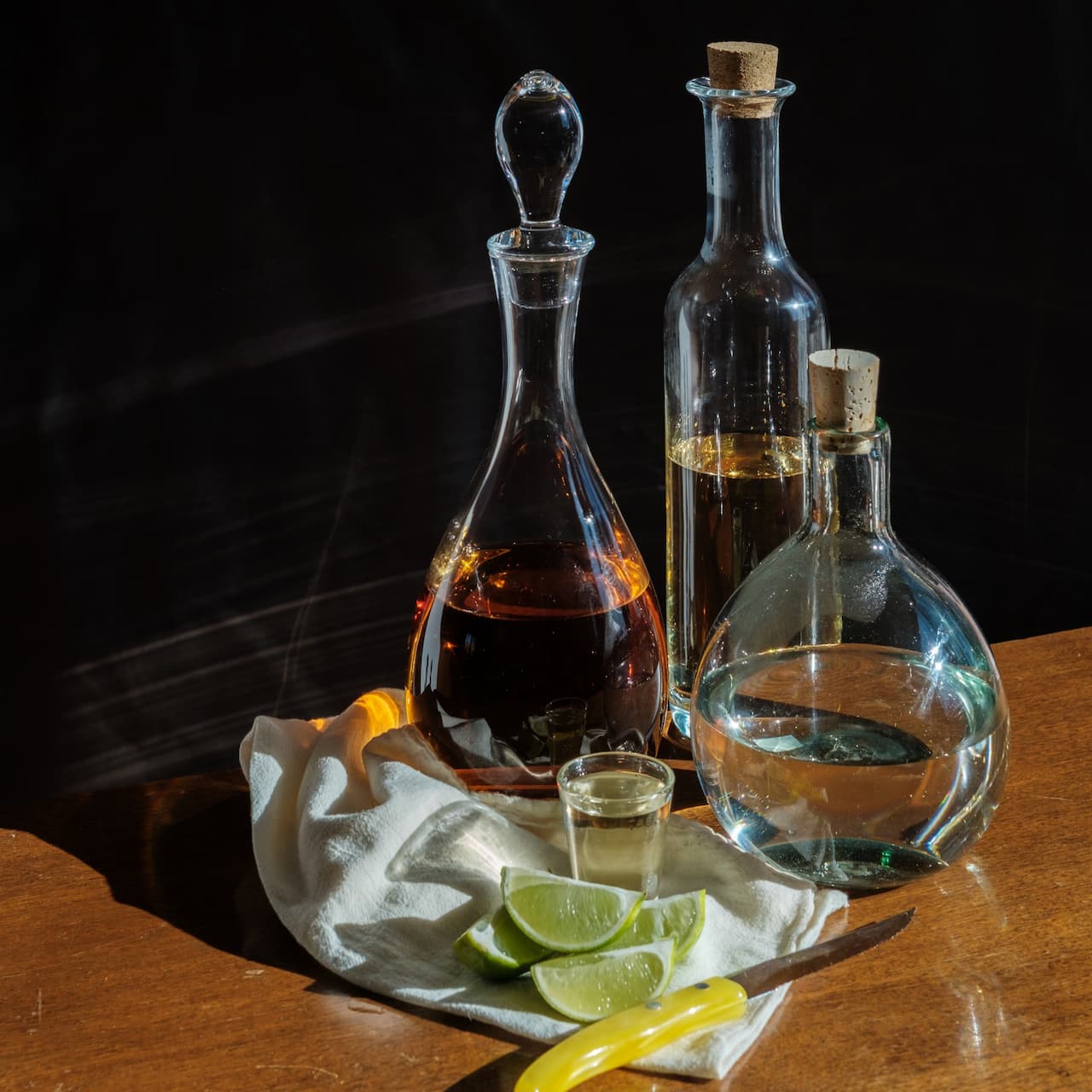 Photo d'une boisson alcoolisée à base de gin