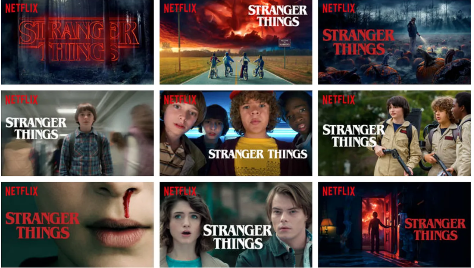 Netflix A/B tests artwork to understand which one gets the most clicks